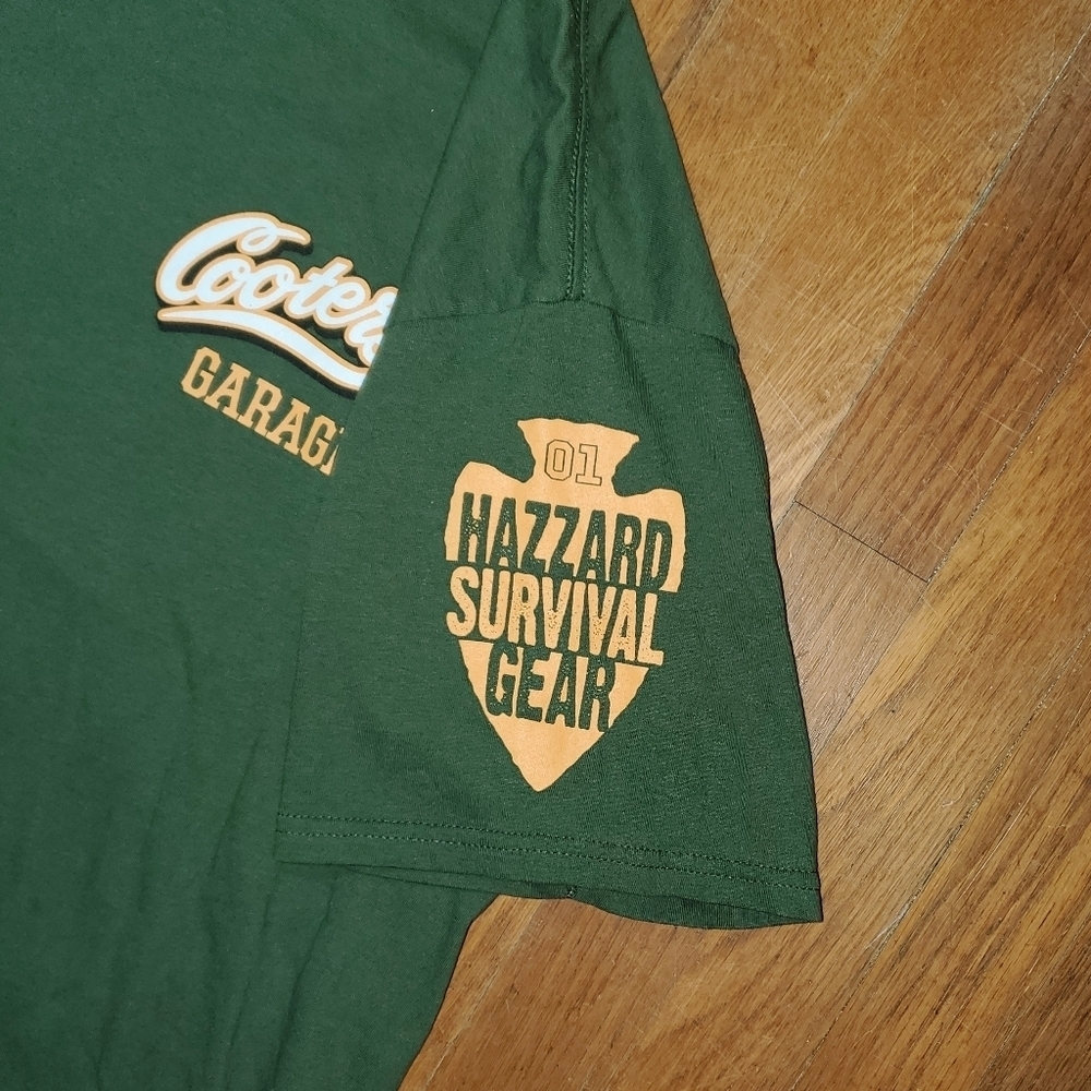 Gildan Green Hazzard County Tee Bow and Arrows - Picture 4 of 8